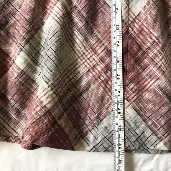 Vintage 50s Handmade Plaid Skirt - Picture 5 of 5